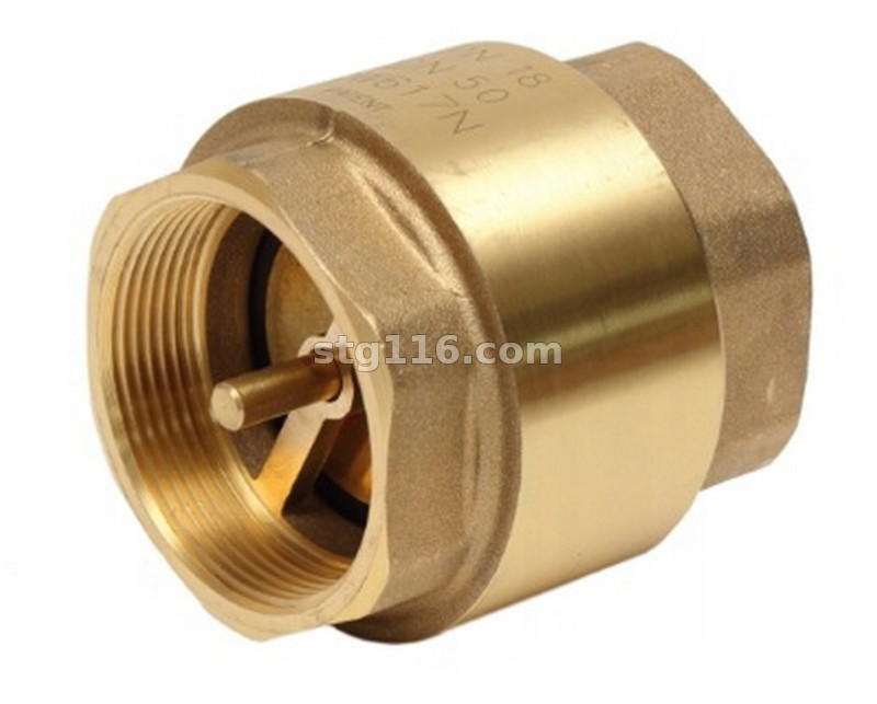 Клапан лат. обратный 1.1/4" с лат. сердечником AQUALINK