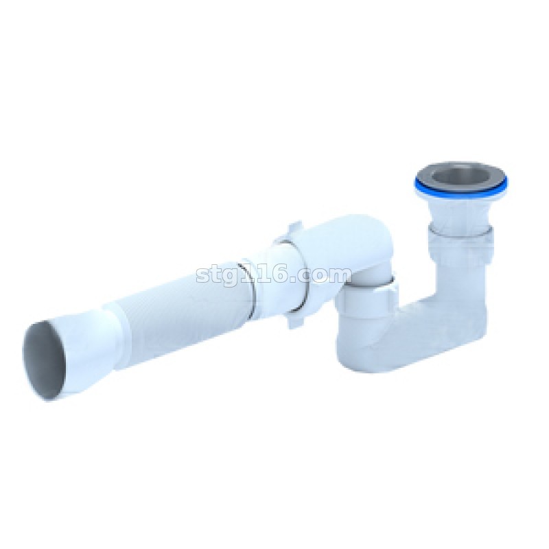 Сифон для душевого поддона 90*40 h65 с гофрой 40*50 E325VAL